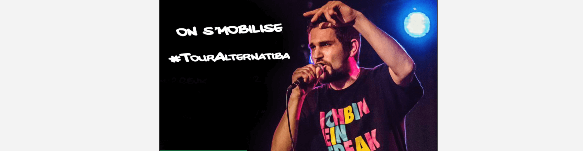 Mali Karma en pleine performance de
