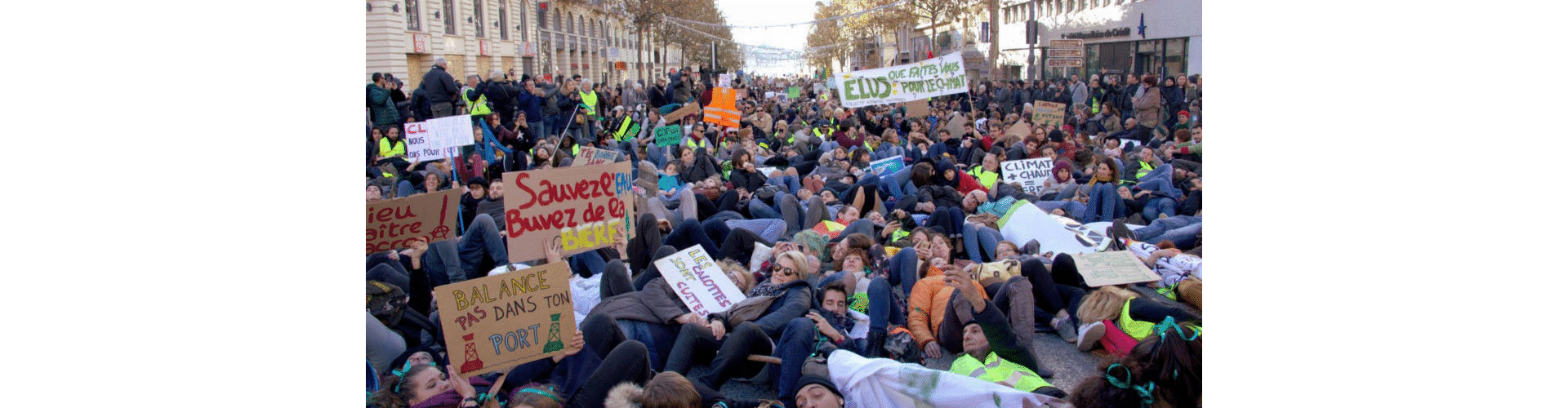 Marche pour le climat à Marseille, le 8 décembre 2018 -