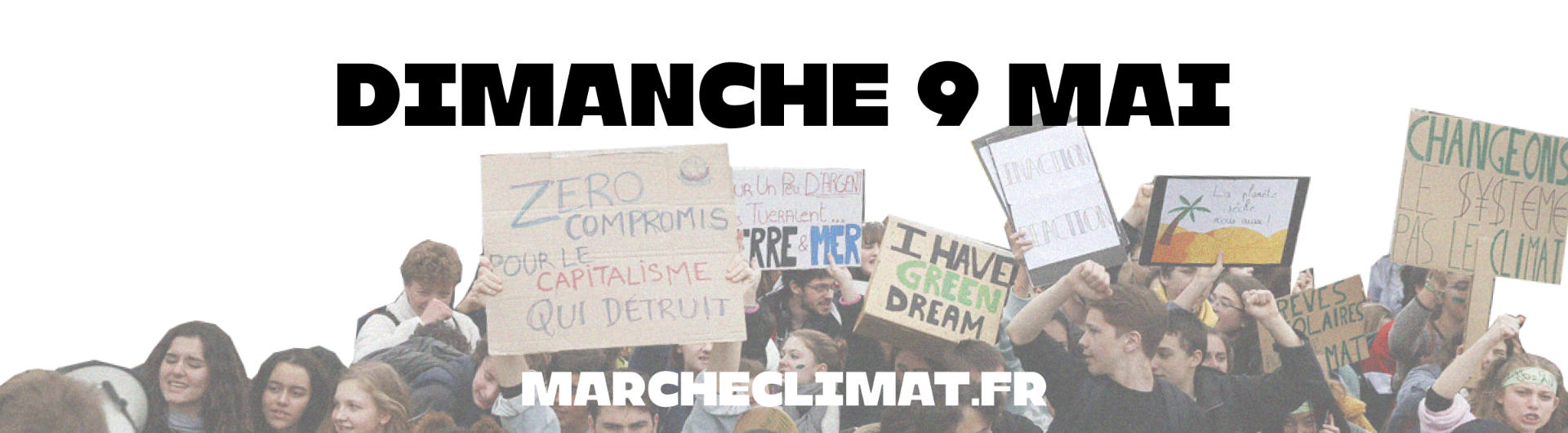 250 organisations appellent les citoyen·nes à descendre dans la rue le 9 mai pour dénoncer le manque d’ambition de la loi climat : Image à la une