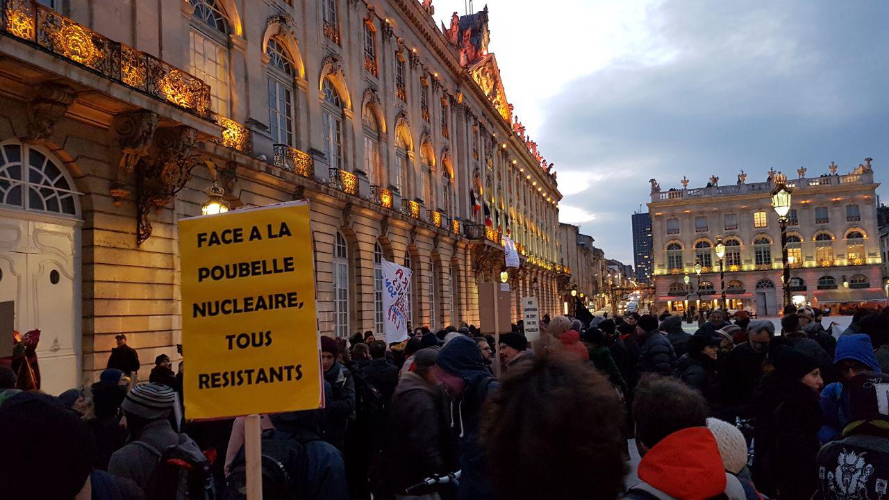 Rassemblement Stop Bure à Nancy