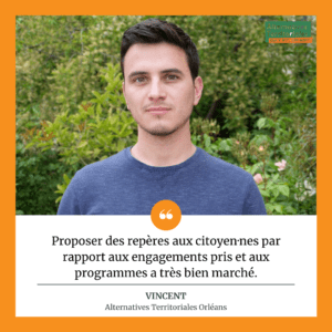Mélanie est membre du groupe Alternatives Territoriales Orléans.
