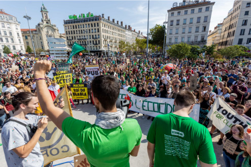 Marche climat à Lyon en 2019