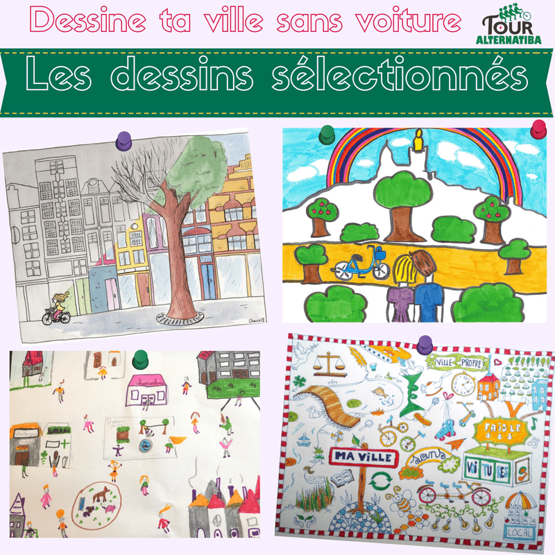 Dessine ta ville sans voiture