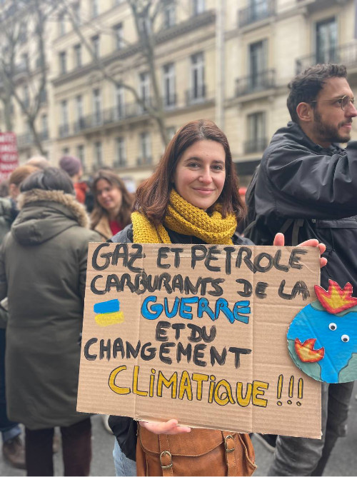 Marche climat : Look Up à Paris